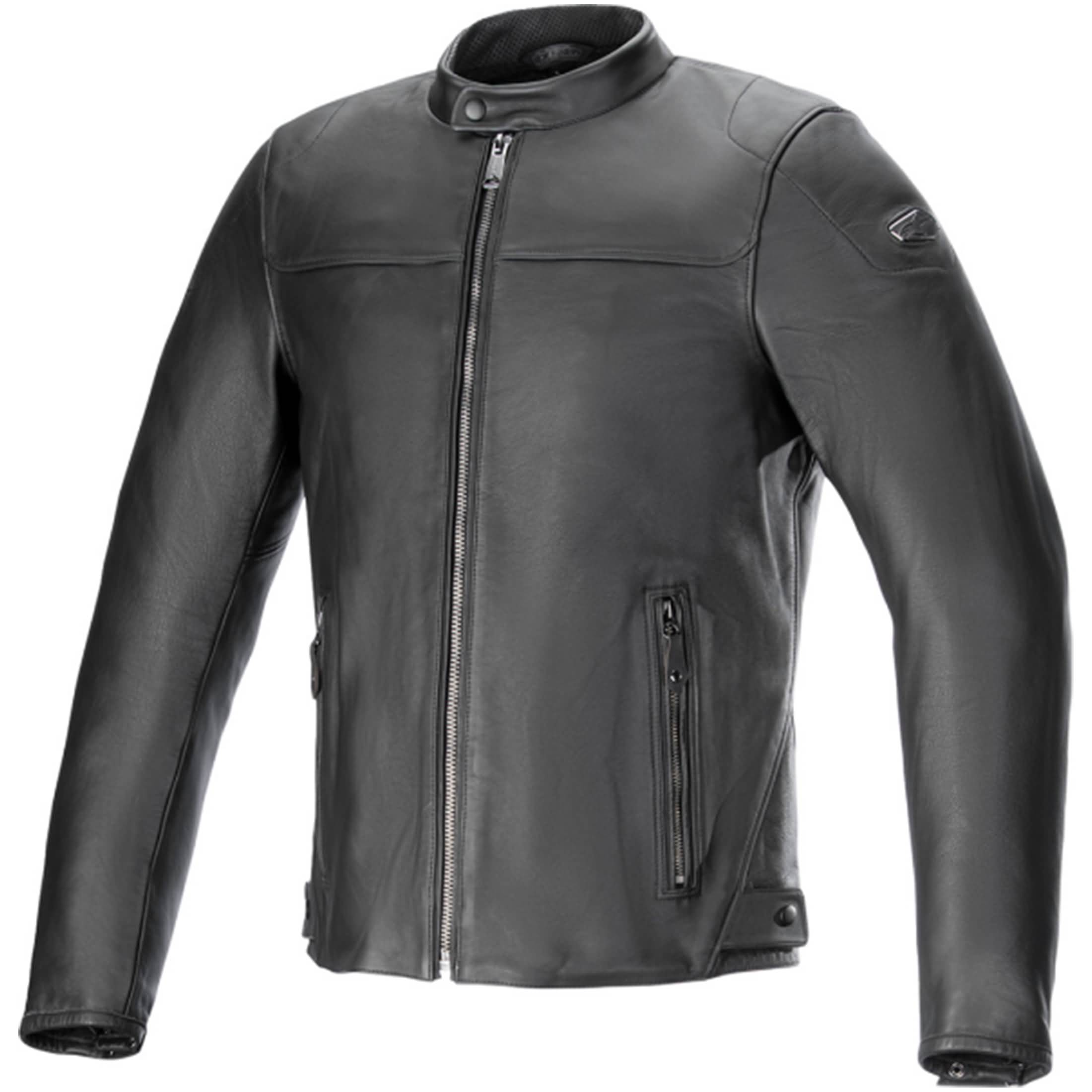 Alpinestars Blacktrack Leather Men's Street Jackets-2810
