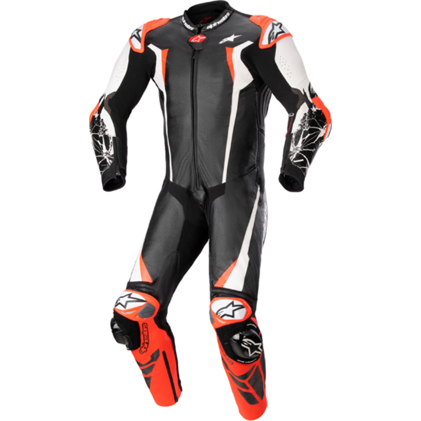 Alpinestars Racing Absolute V2 One-Piece Leather Men's Street Race Suits-2801