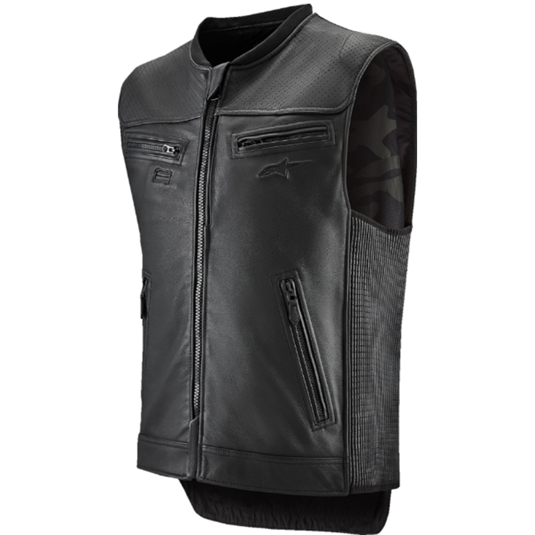 Alpinestars Tech-Air 3 V2 Leather Adult Street Vests-2701