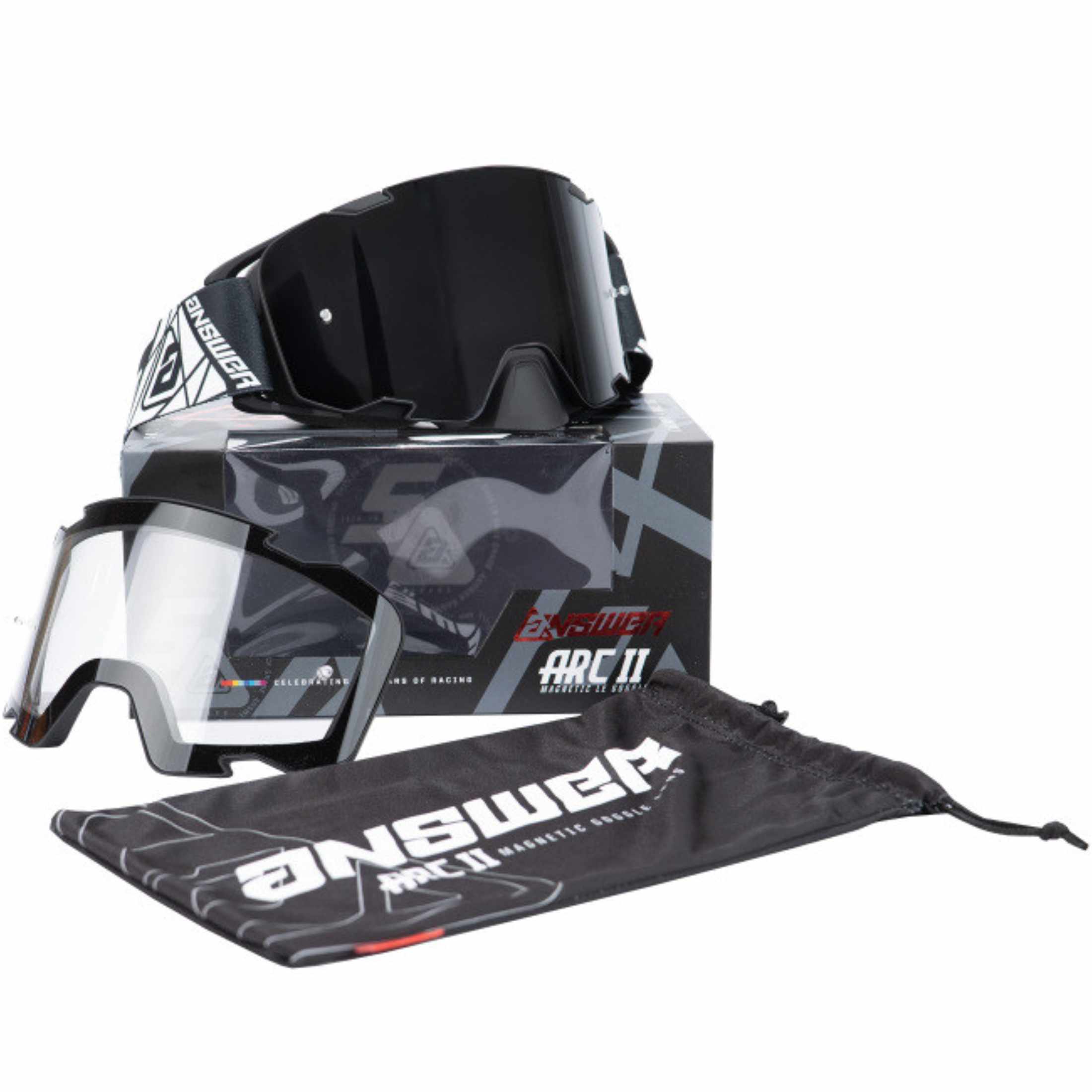 Answer Racing ARC II Magnetic LE Adult Off-Road Goggles-ans475085