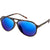 Matte Brown Tortoise / Brown HD Blue Mirror