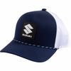 Navy / White