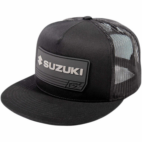 Factory Effex Suzuki 21 Racewear Adult Trucker Adjustable Hats