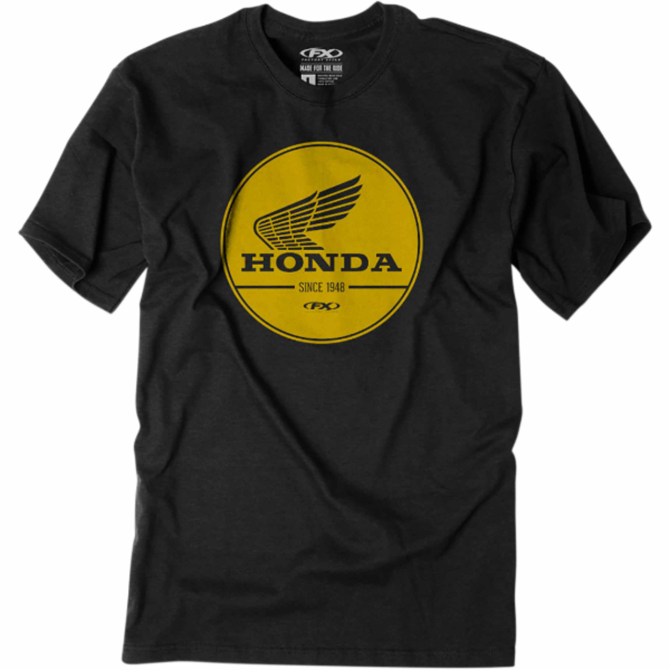Factory Effex Honda Gold Label Men's Short-Sleeve Shirts-3030
