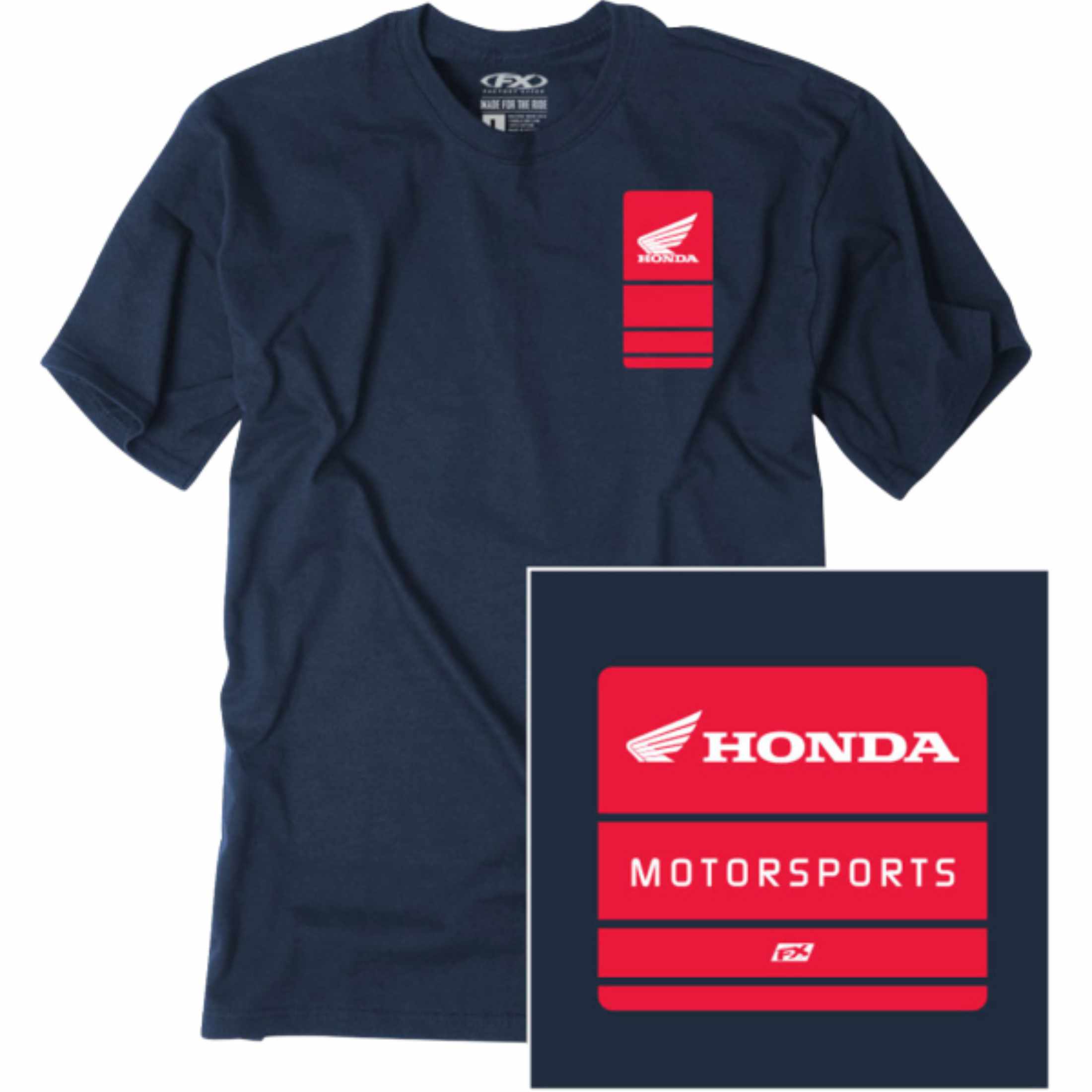 Factory Effex Honda Phase Men's Short-Sleeve Shirts-3030