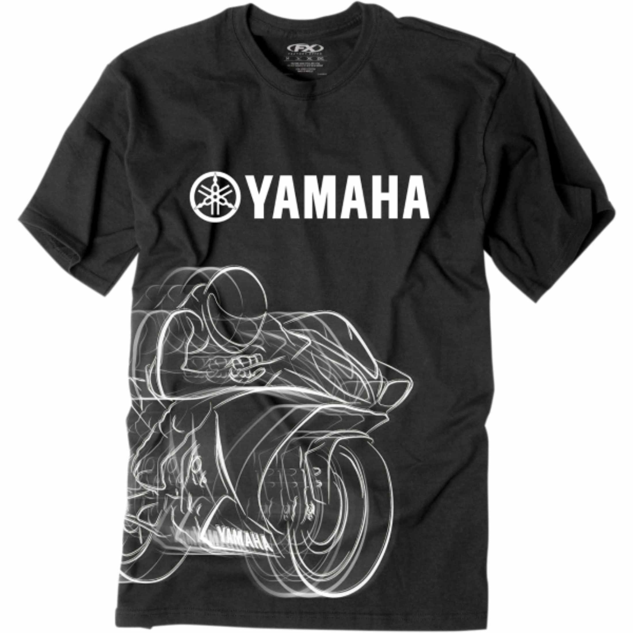Factory Effex Yamaha R1 Men's Short-Sleeve Shirts-3030