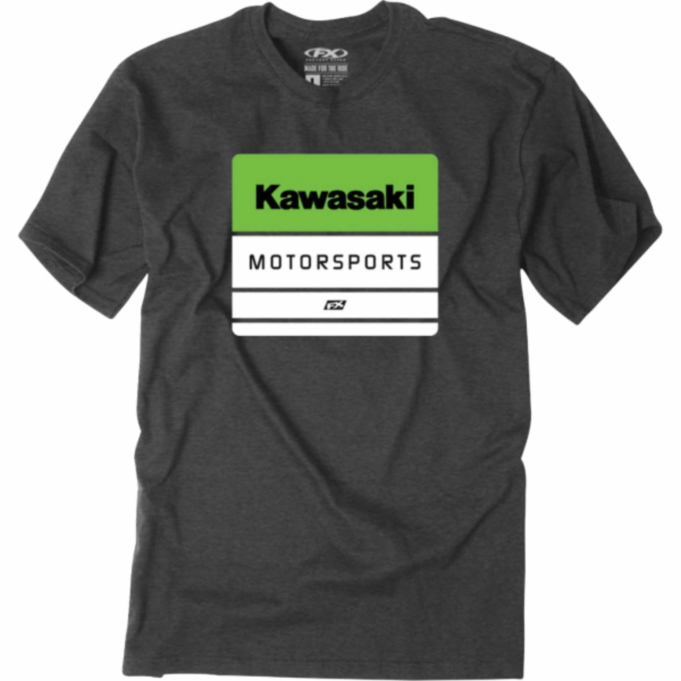 Factory Effex Kawasaki Phase Youth Short-Sleeve Shirts-3032