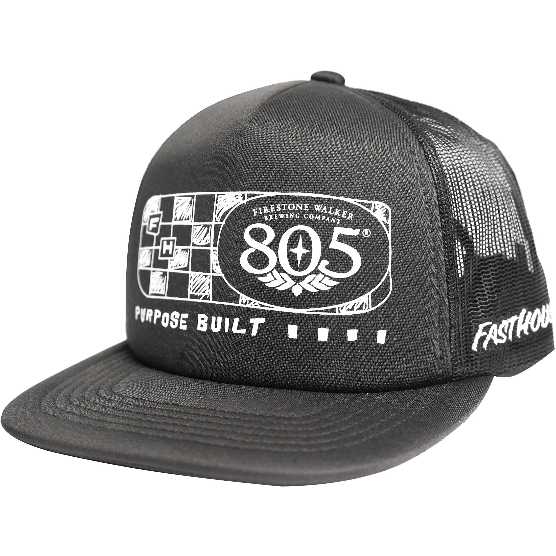 Fasthouse 805 Purpose Men's Trucker Adjustable-3614