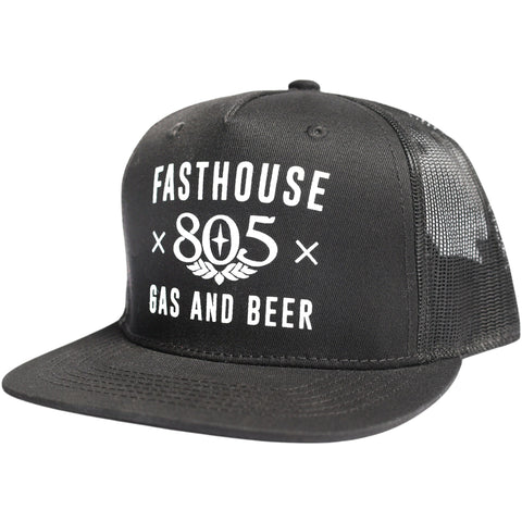 Fasthouse 805 Gas & Beer Men's Trucker Adjustable Hats (Brand New)