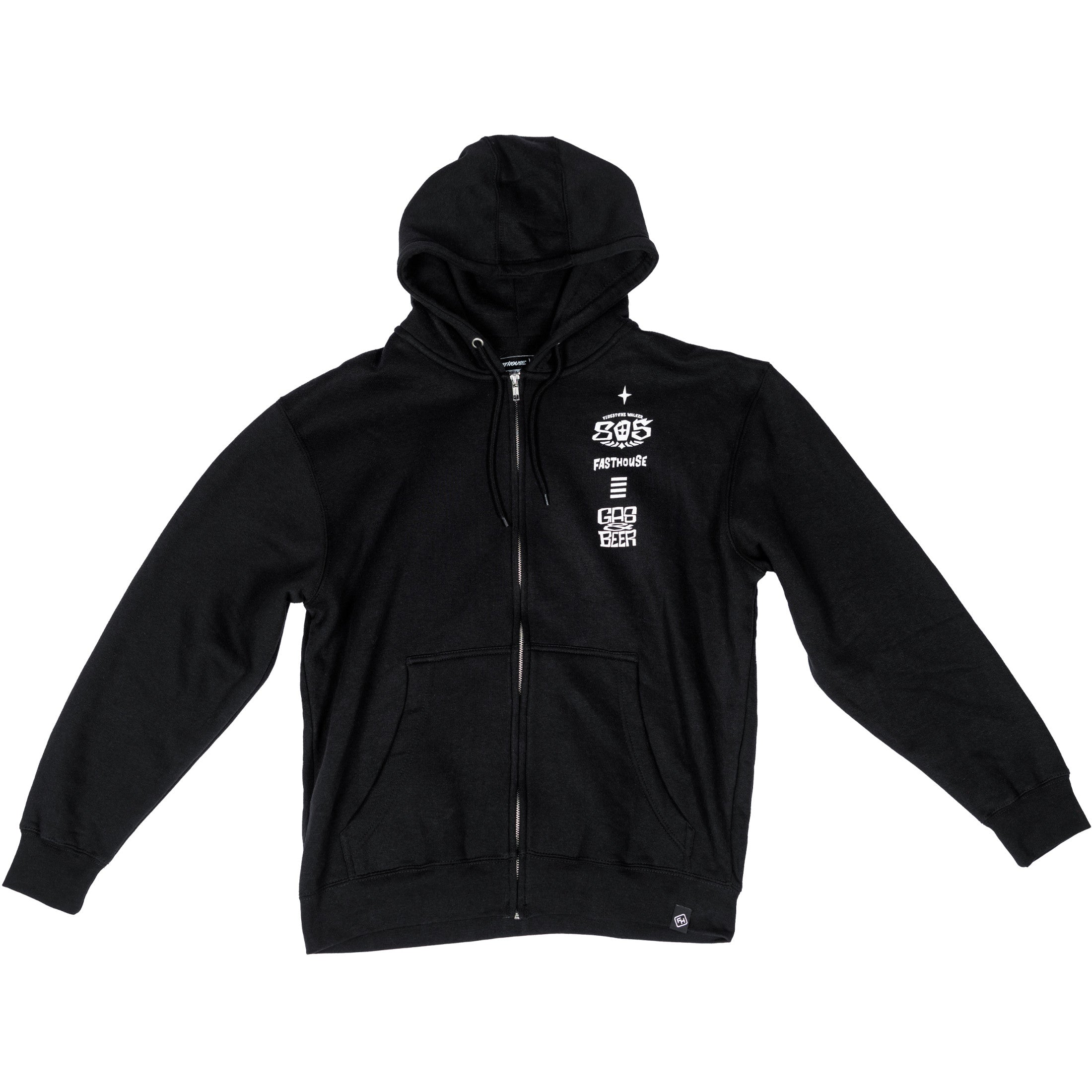 Fasthouse 805 Fuel Men's Hoody Zip Sweats-805045