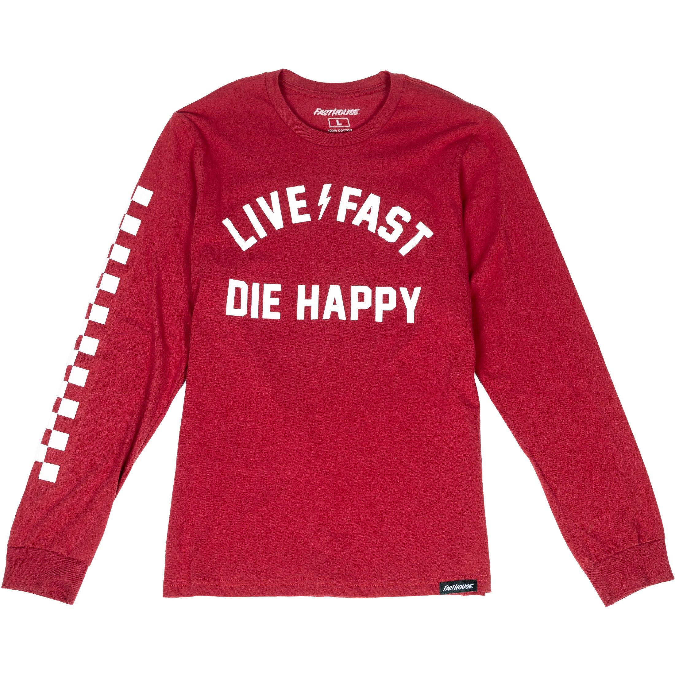 Fasthouse Die Happy Men's Long-Sleeve Shirts-3212