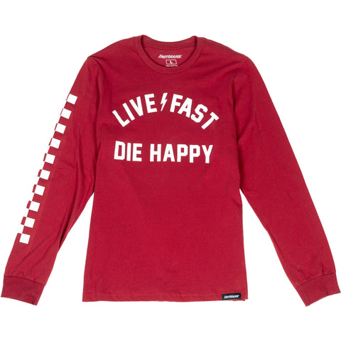 Fasthouse Die Happy Men's Long-Sleeve Shirts