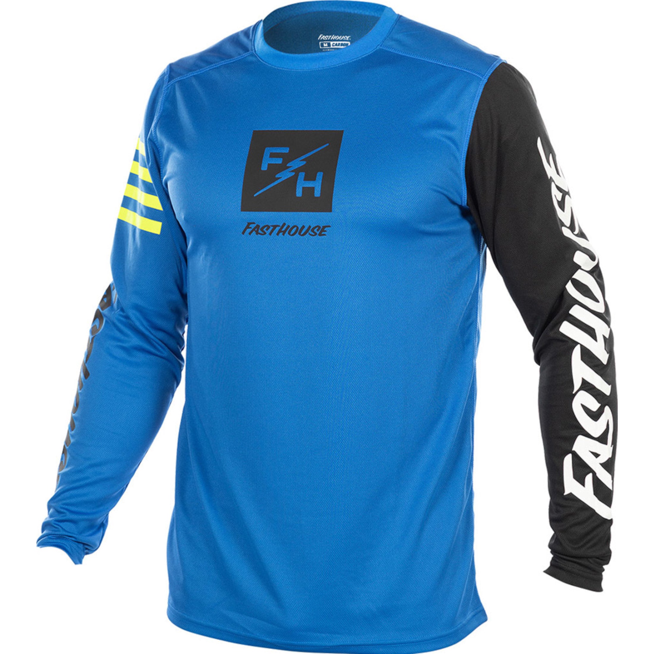 Fasthouse Carbon Echo LS Youth Off-Road Jerseys-3631