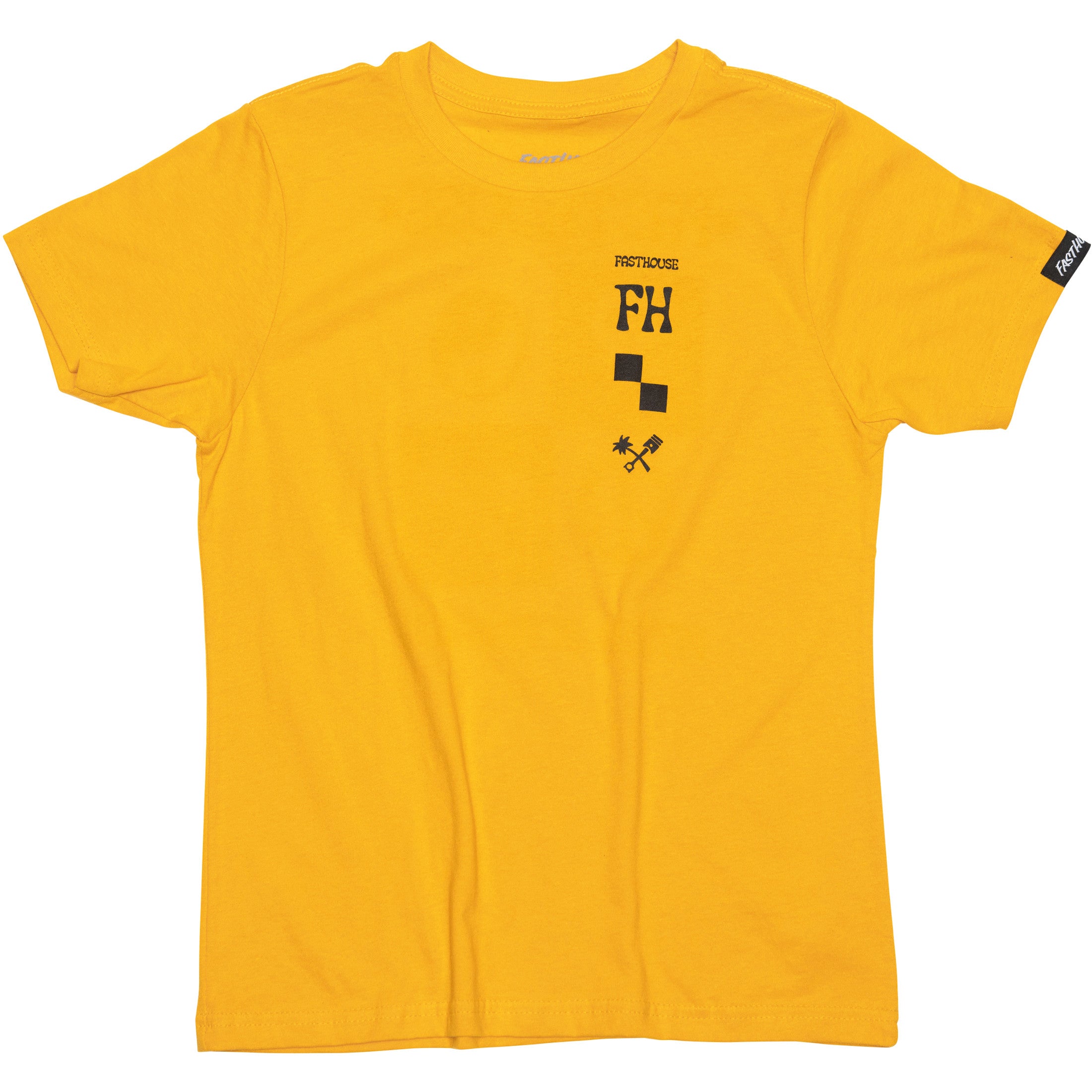 Fasthouse Gold Mine Youth Short-Sleeve Shirts-3211