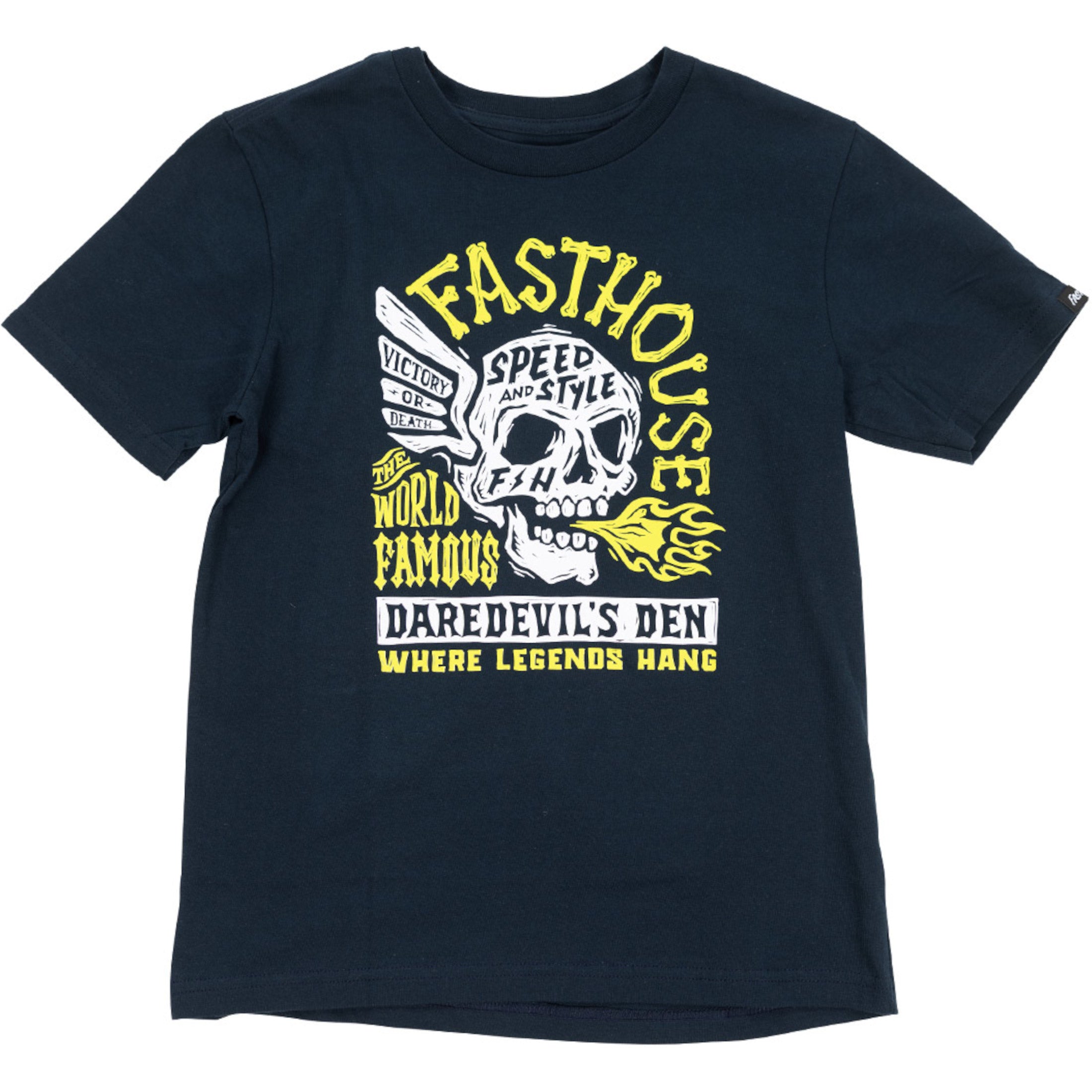 Fasthouse Jekyll Youth Short-Sleeve Shirts-3211