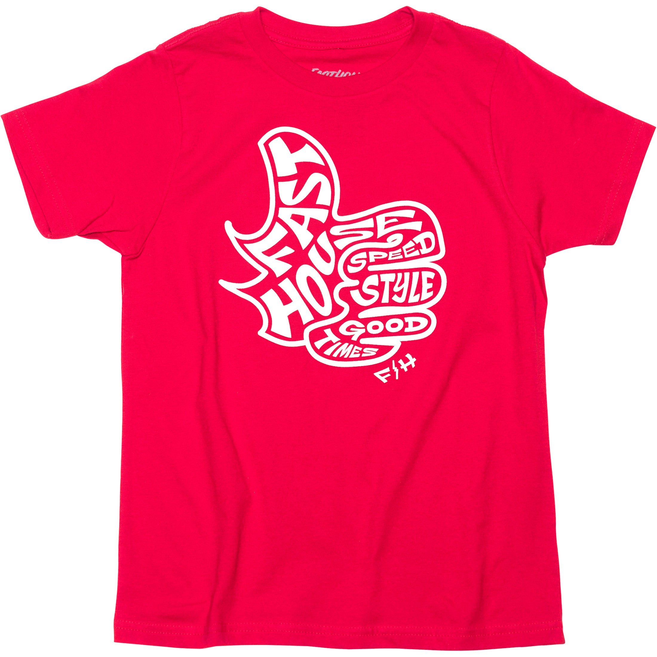 Fasthouse Satisfaction Youth Short-Sleeve Shirts-3211