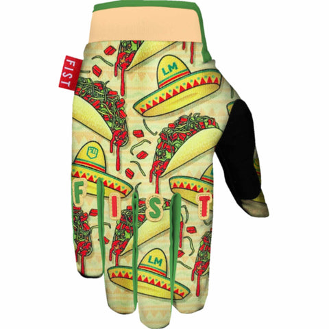 Fist Handwear Lil Fists Strapped Logan Martin Red Label Taco Tuesday Kids Off-Road Gloves