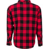 Fly Racing Tek Flannel Men's Button Up Long-Sleeve Shirts