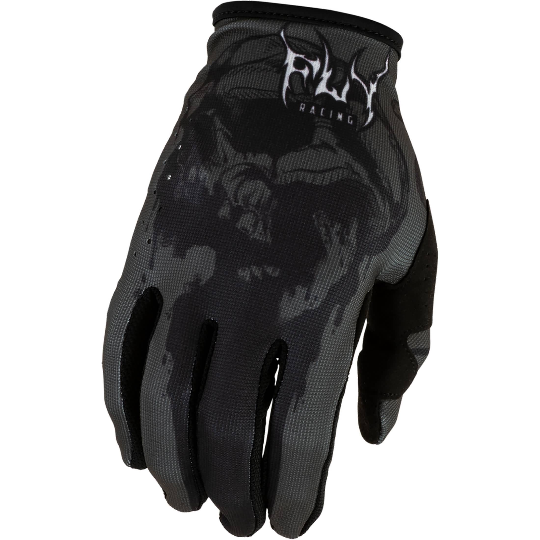 Fly Racing Lite Dark Series 2027 Youth Off-Road Gloves-380