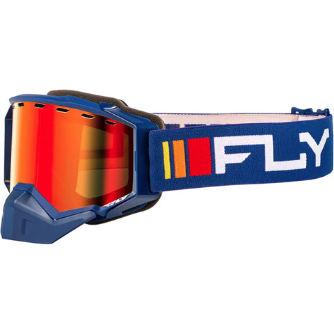 Fly Racing Zone 2024 Adult Snow Goggles