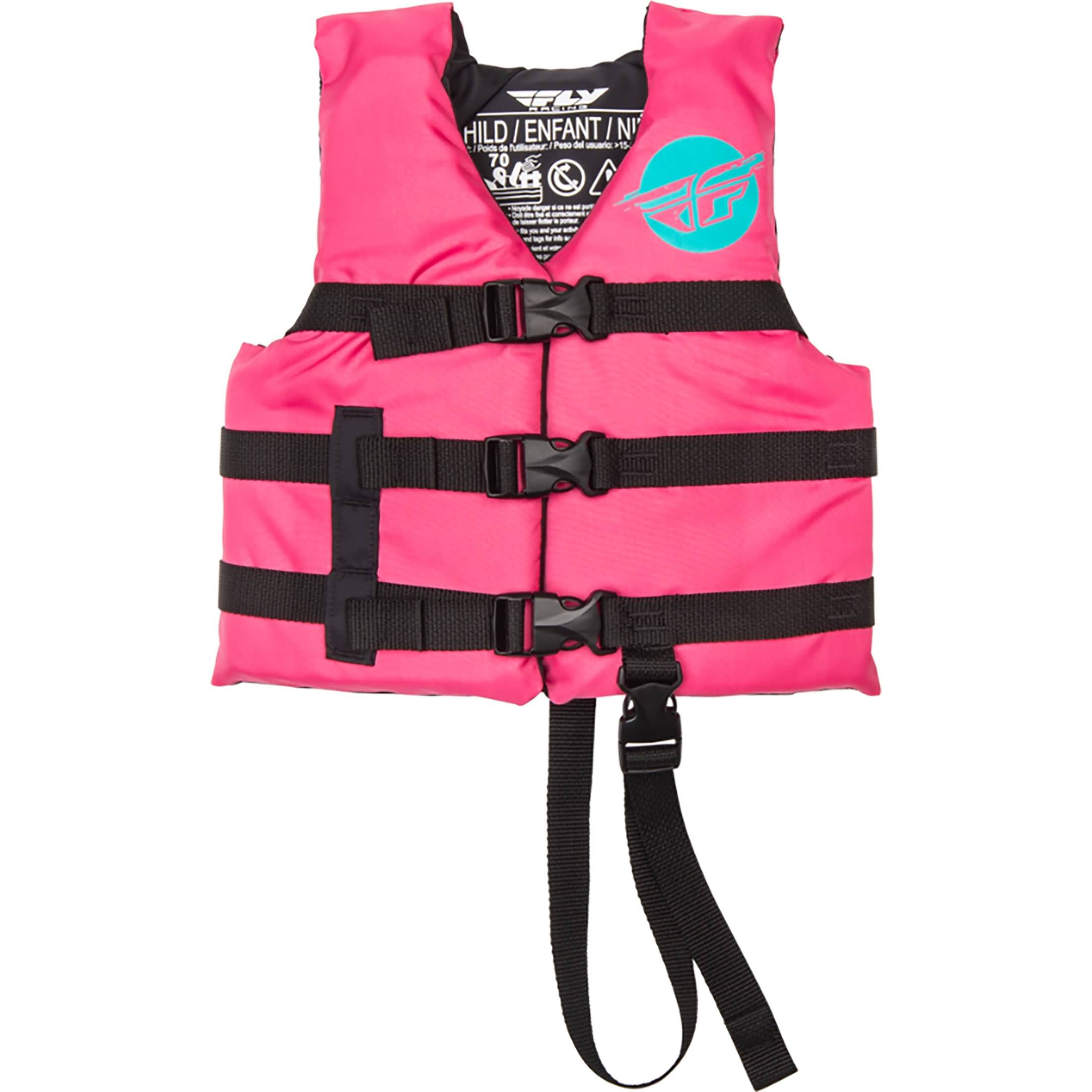 Fly Racing Flotation Kids Watercraft Vests-221