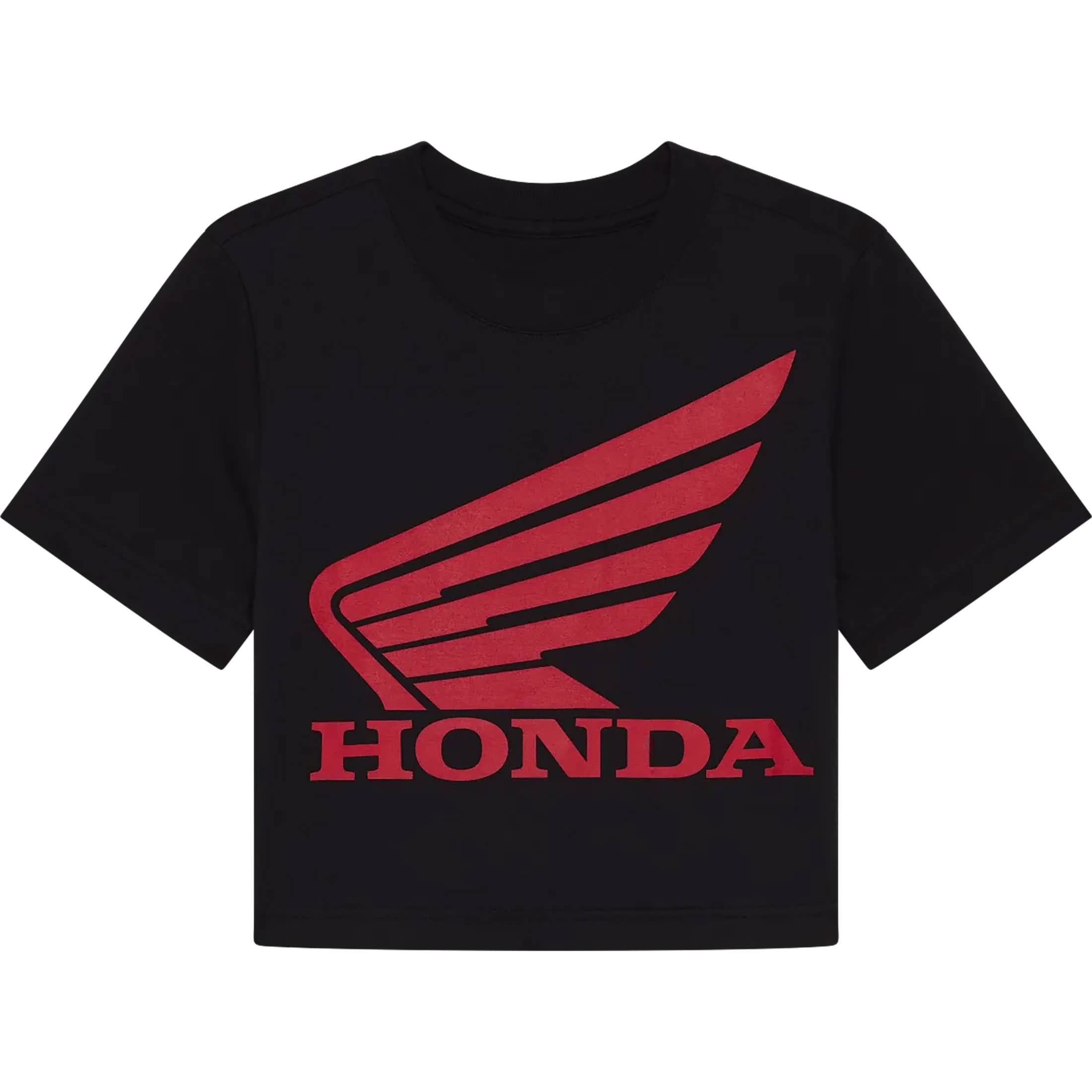 Fox Racing Fox x Honda Baby Women's Short-Sleeve Shirts - Black