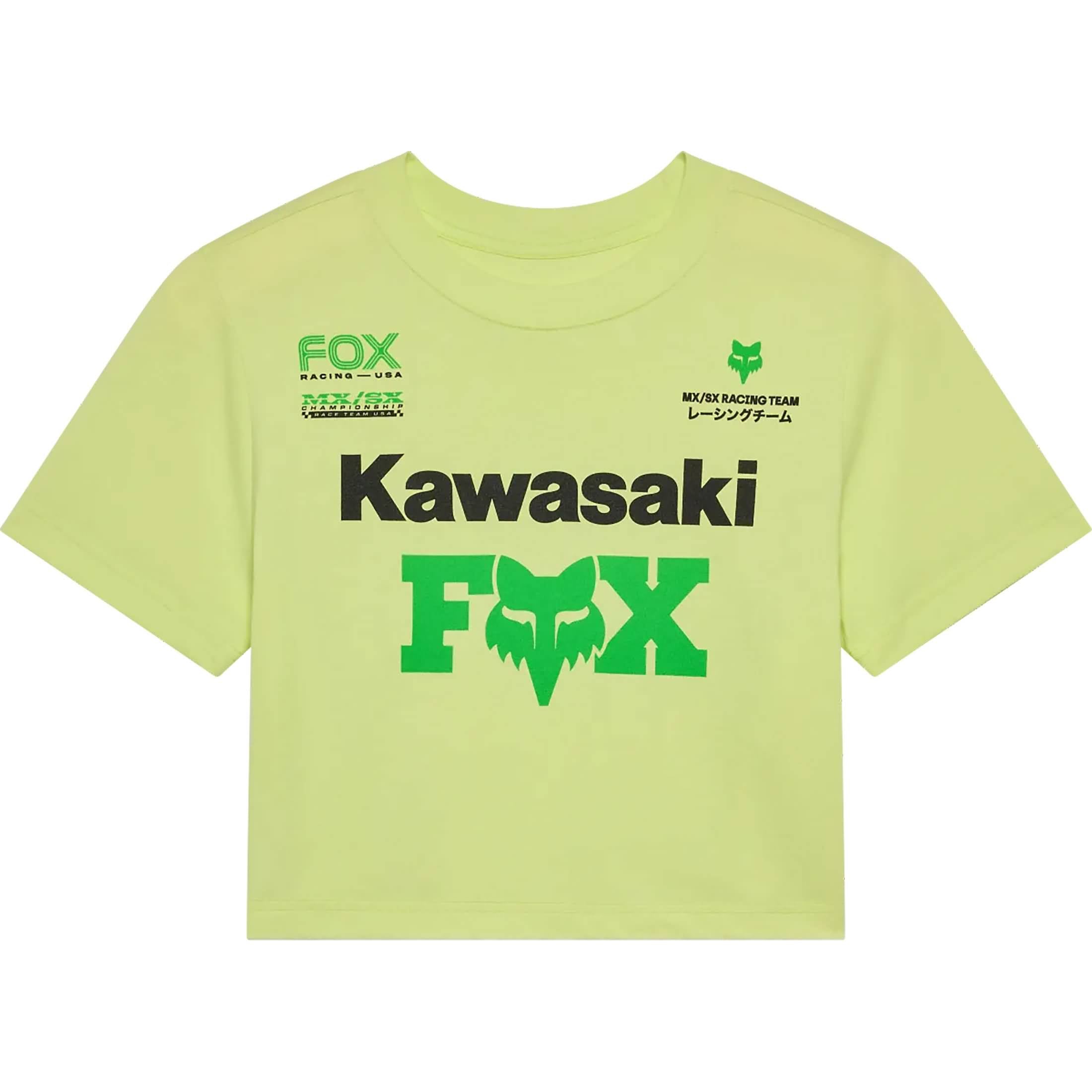 Fox Racing Kawi Baby Women's Short-Sleeve Shirts - Lime Green