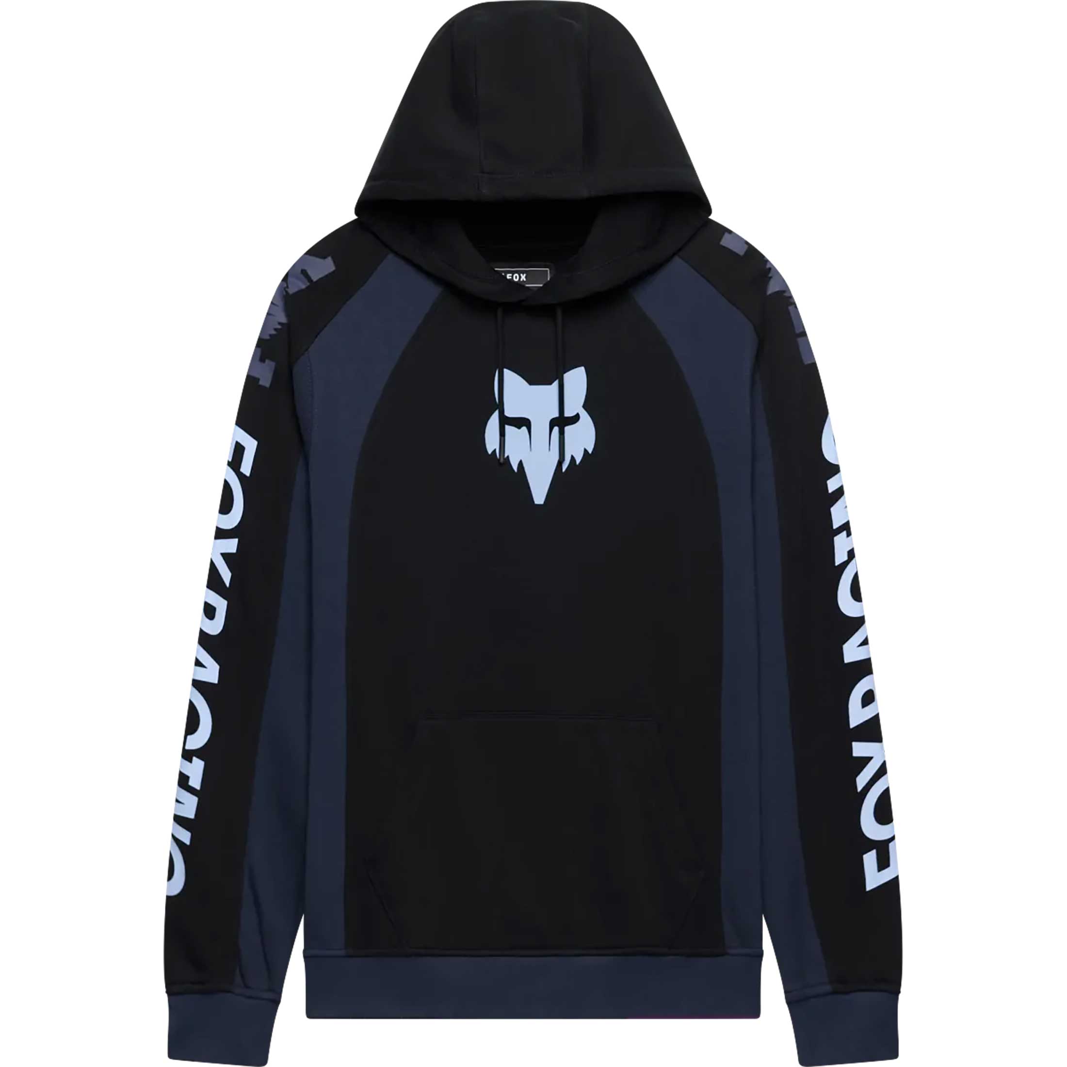 Fox Racing Valiant Fleece Men's Hoody Pullover Sweatshirts - Black