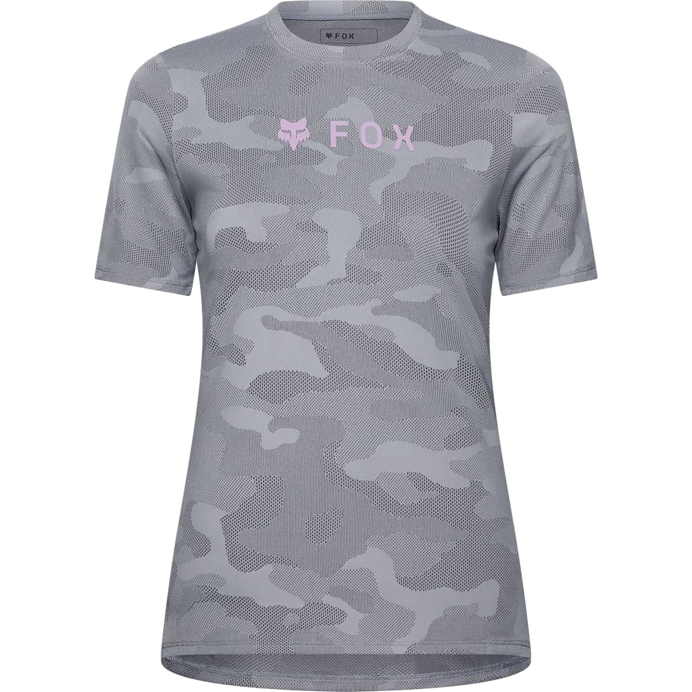 Fox Racing Ranger TruDri 2027 SS Women's MTB Jerseys - Pewter Grey