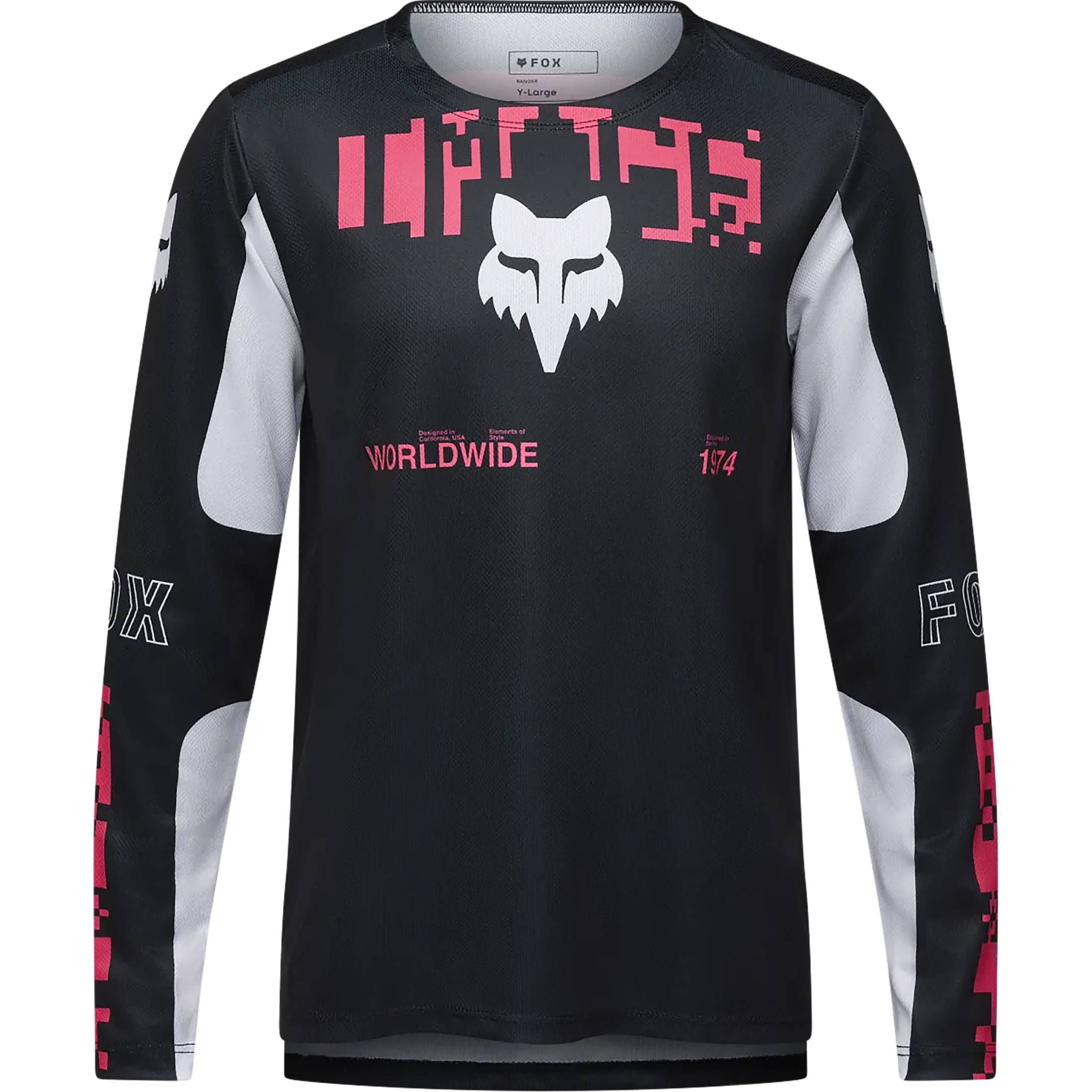 Fox Racing Ranger Digi Image LS Youth MTB Jerseys-33450