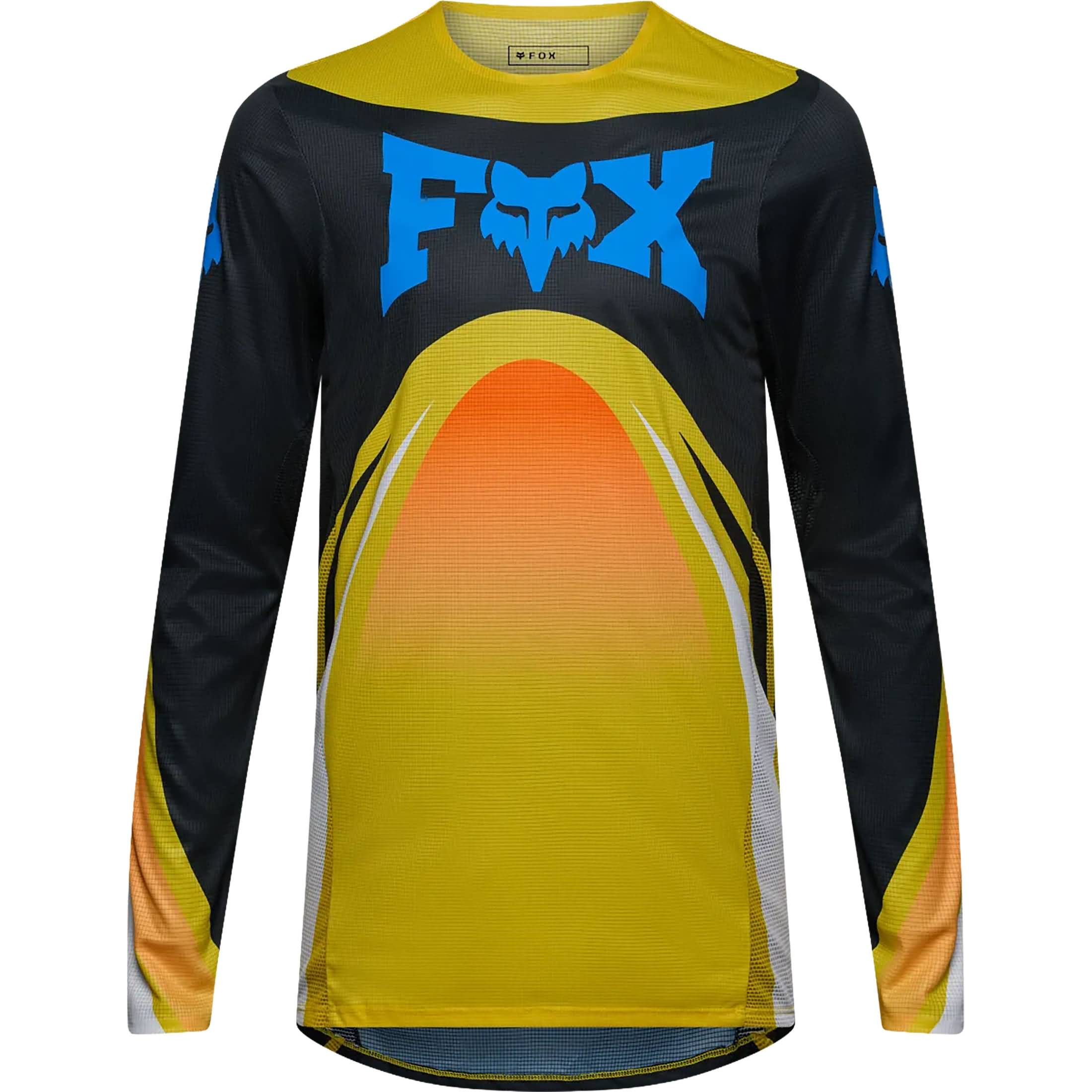 Fox Racing Flexair Arc LS Men's Off-Road Jerseys - Yellow