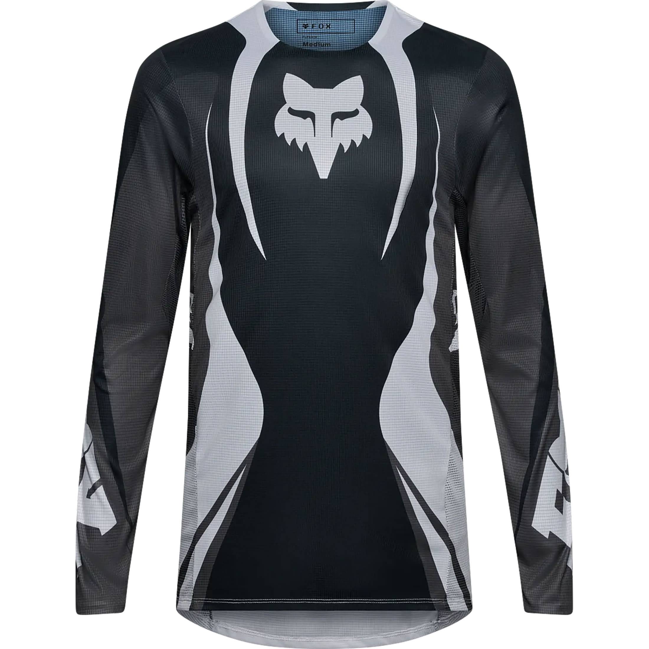 Fox Racing Flexair Thorn LS Men's Off-Road Jerseys - Black / White