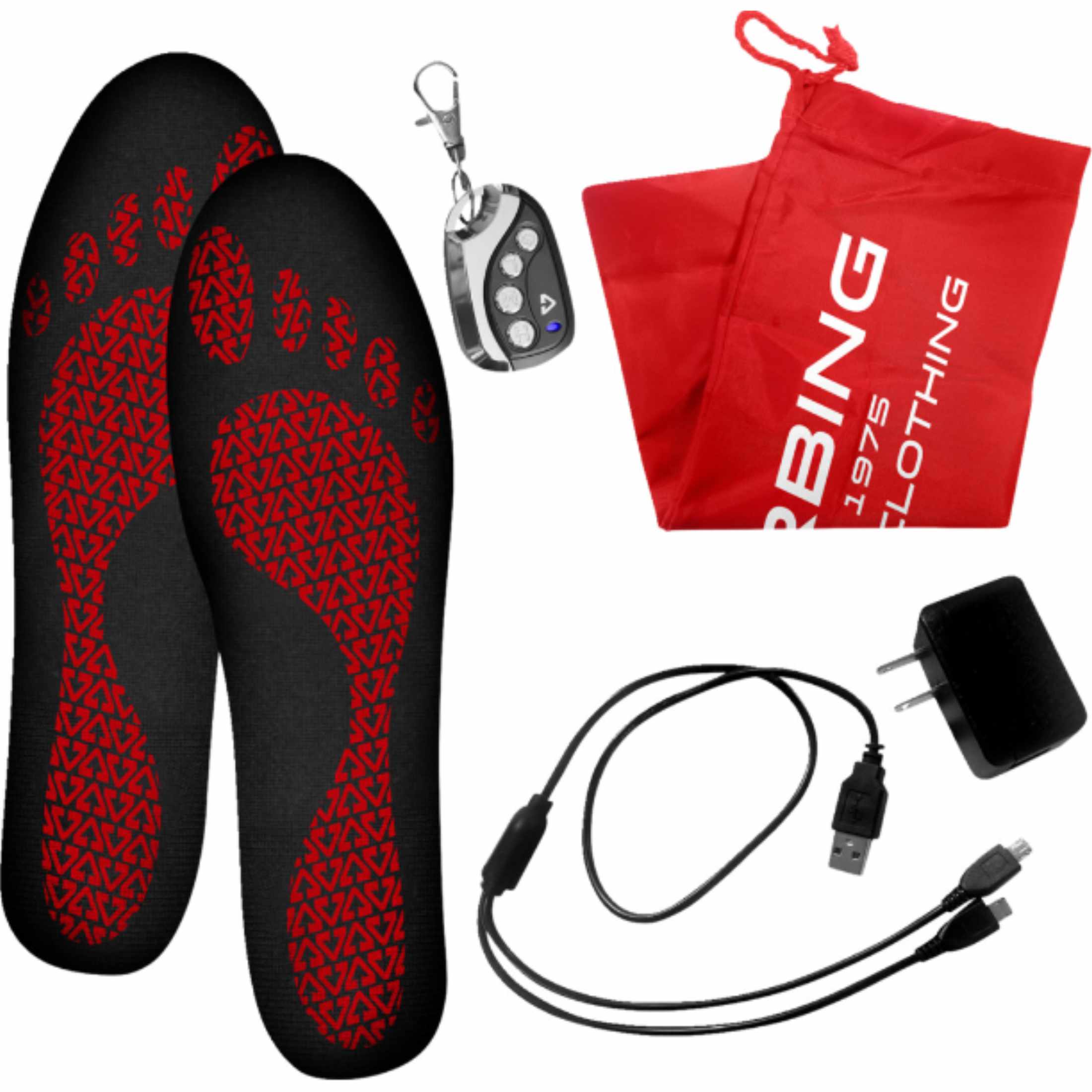 Gerbing Heated Clothing 3V Rechargeable Insoles Boot Accessories-3430