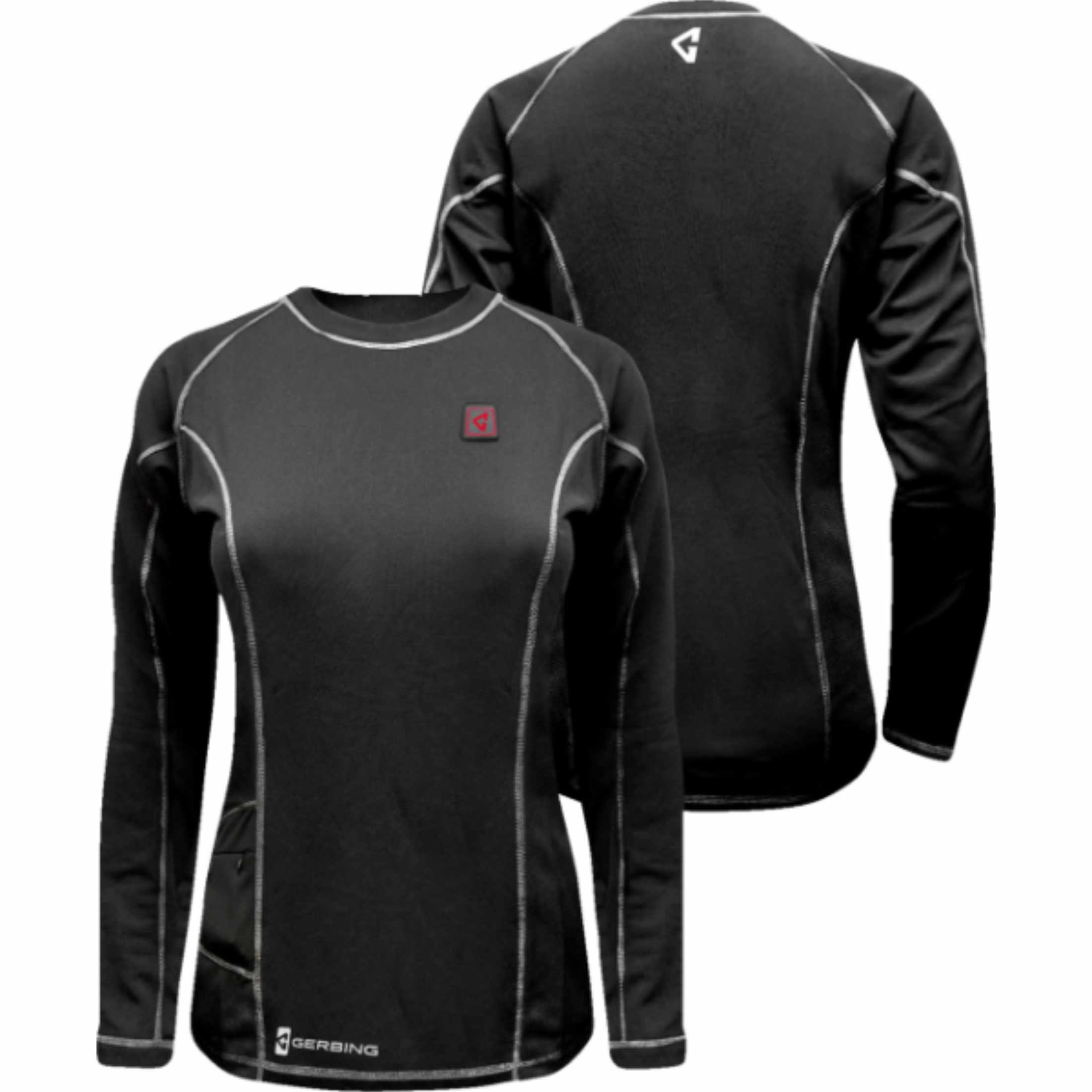Gerbing Heated Clothing 7V Heated Base Layer Women's Long-Sleeve Shirt-2824