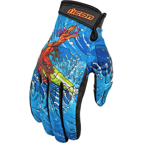 Icon Hooligan Dino Fury Men's Street Gloves