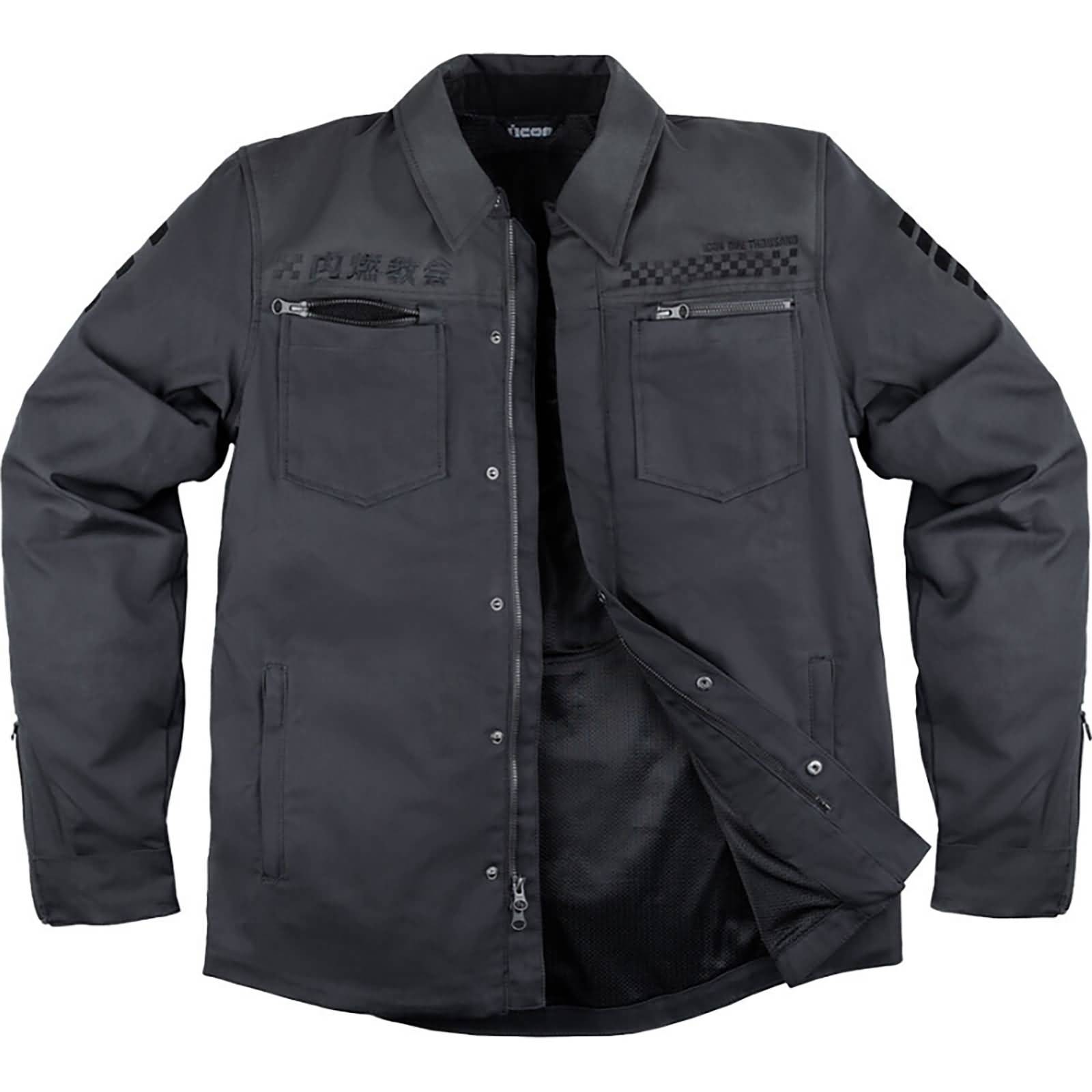 Icon Upstate Canvas National Men's Street Jackets-2820