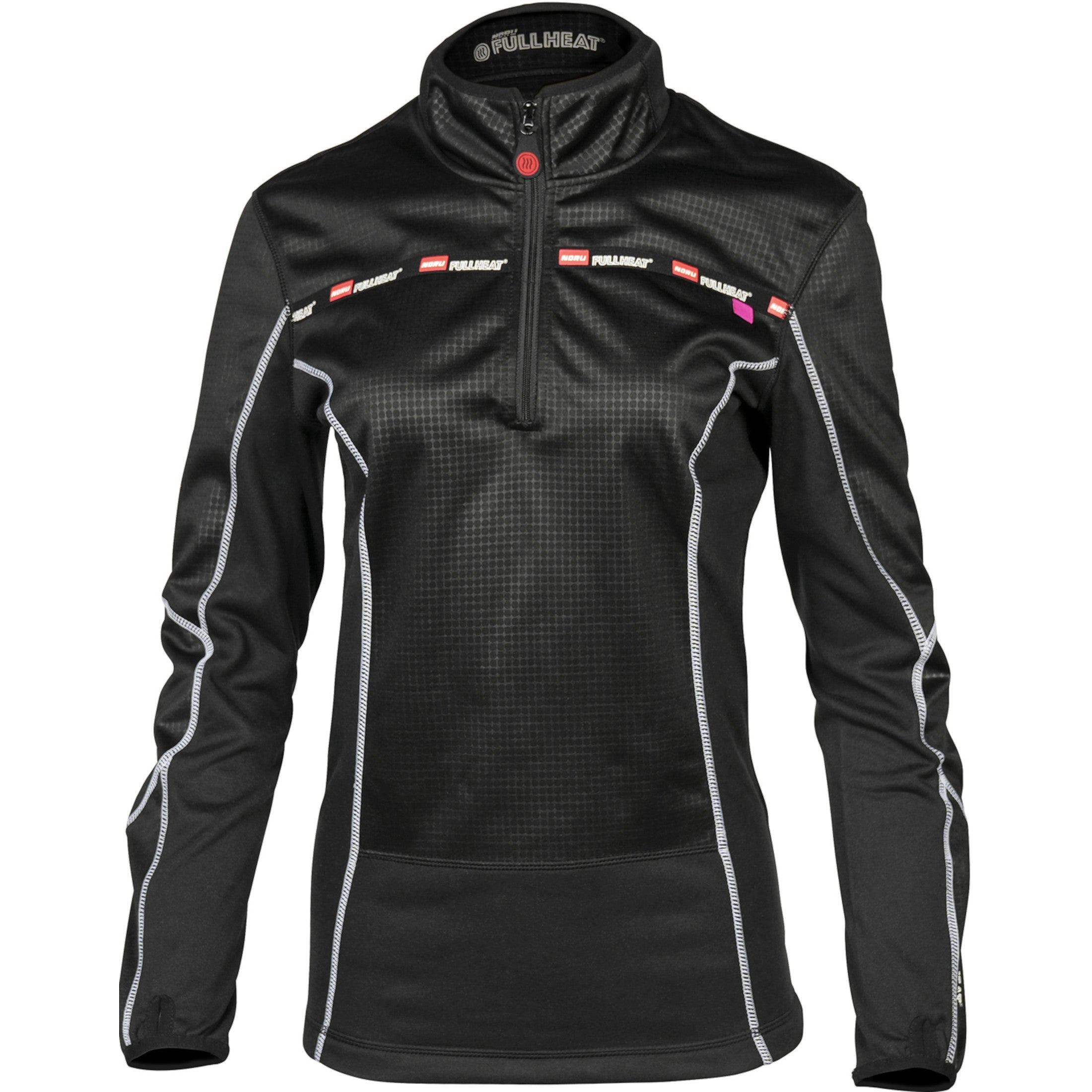 Noru Full Heat Half-Zip Women's Hoody Pullover Sweatshirts-7357