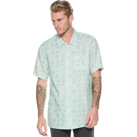 O'Neill Foodland Men's Button Up Short-Sleeve Shirts (Brand New)