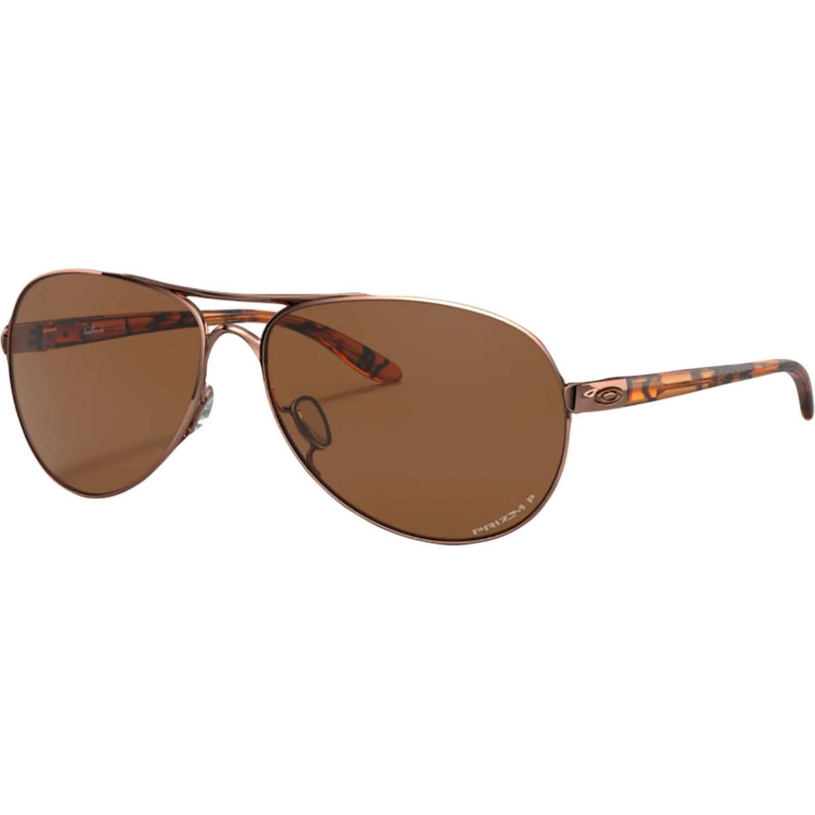 Oakley Feedback Prizm Women's Aviator Polarized Sunglasses-OO4079