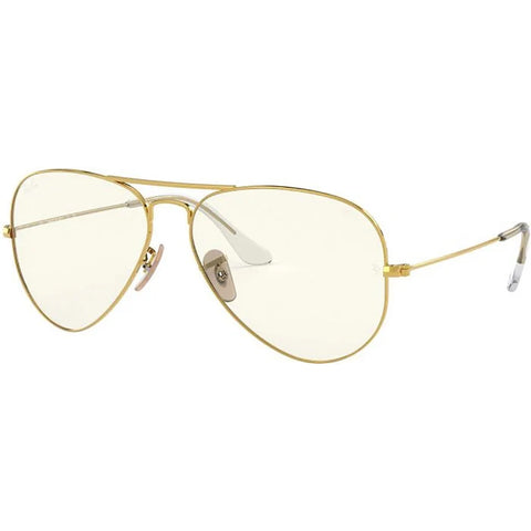 Ray-Ban Clear Evolve Adult Aviator Polarized Sunglasses (Brand New)