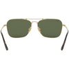 Ray-Ban Caravan Titanium Adult Lifestyle Sunglasses (Brand New)
