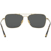 Ray-Ban Caravan Titanium Adult Lifestyle Sunglasses (Brand New)