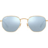 Ray-Ban Hexagonal Flat Lenses Adult Lifestyle Sunglasses (Brand New)
