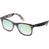 Ray-Ban New Wayfarer Classic Adult Lifestyle Sunglasses (Refurbished, Without Tags)
