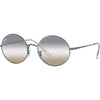 Ray-Ban Oval 1970 Bi-Gradient Adult Lifestyle Sunglasses (Refurbished, Without Tags)