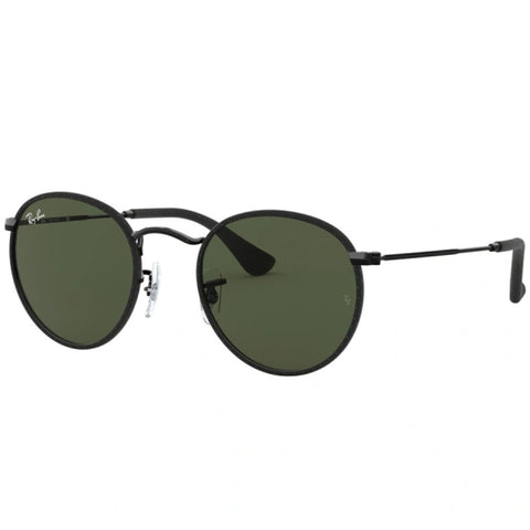 Ray-Ban RB3475Q Round Craft Adult Lifestyle Sunglasses (Refurbished)