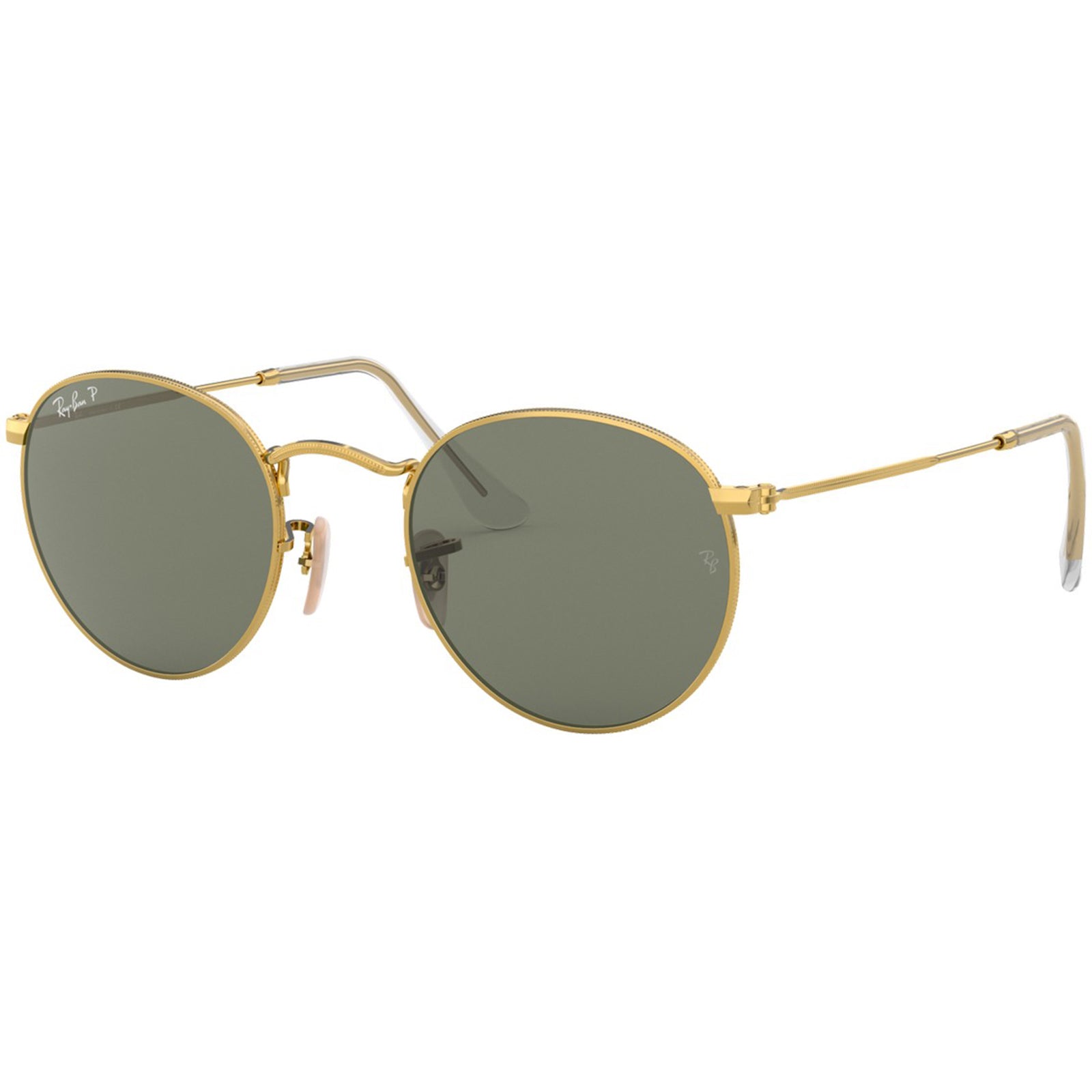 Ray-Ban Round Metal Adult Lifestyle Polarized Sunglasses-0RB3447