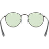 Ray-Ban Round Solid Evolve Adult Lifestyle Polarized Sunglasses (Brand New)