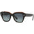 Black On Transparent Brown / Grey Vintage
