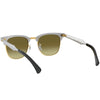 Ray-Ban RB 3507 Clubmaster Aluminum Men's Lifestyle Sunglasses (Brand New)